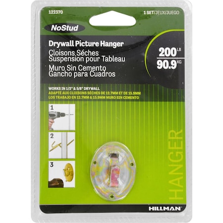 Aceds No Stud Picture Hanger, 5PK 5332325